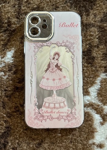 Vintage Pembe Fırfırlı Telefon Kılıfı