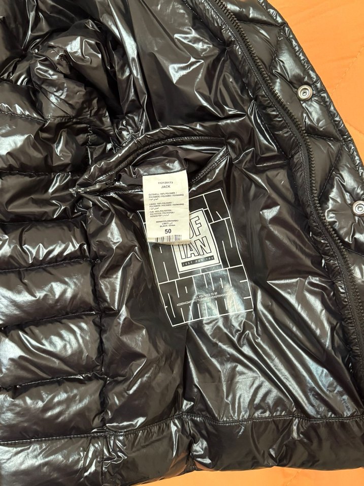 JACK KAZ TÜYÜ ERKEK MONT SİYAH - Görsel 4