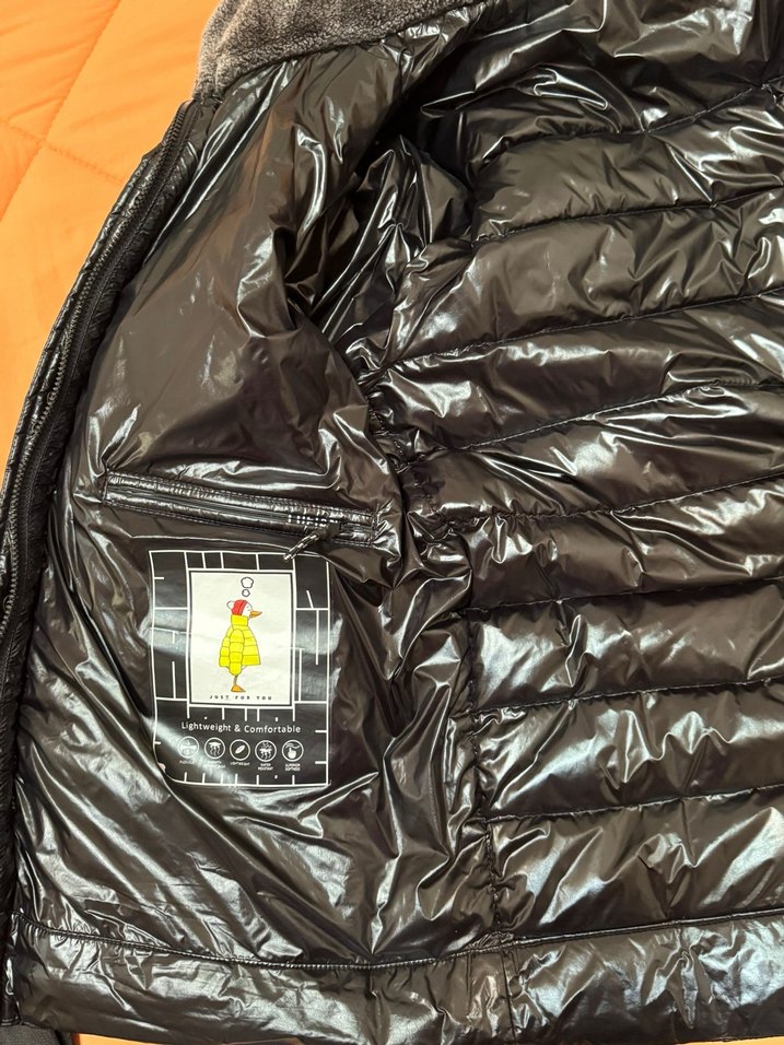 JACK KAZ TÜYÜ ERKEK MONT SİYAH - Görsel 5