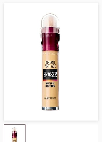 Maybelline Kapatıcı Instant Anti Age Eraser Neutralizer No:06 