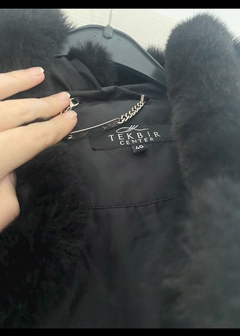 Tekbir  Uzun Kürklü Kadın Kışlık Mont - Görsel 3