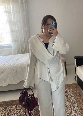 Beyaz Müslin takım - Görsel 2