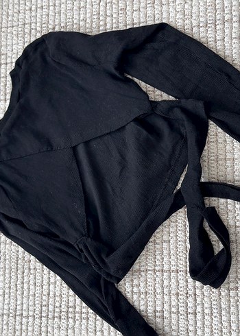 Balıkçı Yaka Triko Sırt Dekolteli - Görsel 2