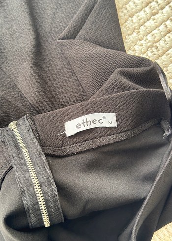 Siyah Midi Kalem Etek Fermuarlı - Görsel 3