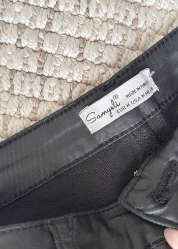 Kadın Siyah  Mum Pantolon - Görsel 3