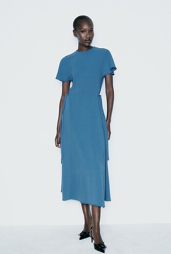 Zara midi elbise