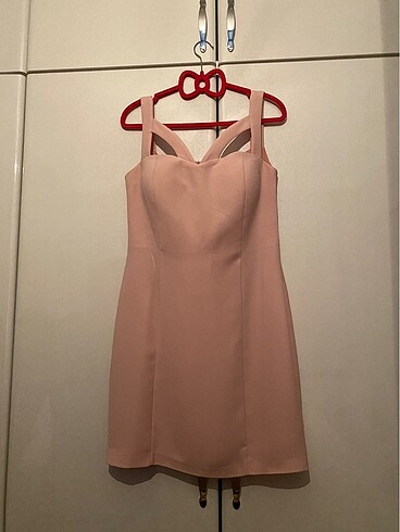 Toz pembe çıtı pıtı abiye