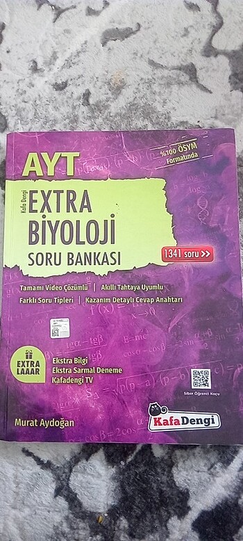 Ayt biyoloji Kafa dengi soru bankası /yayın Denizi el kitabı 