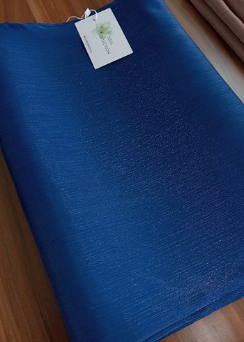 Lacivert orkide şal - Görsel 3