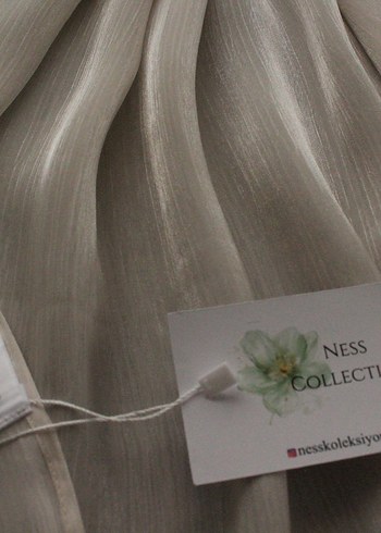 KIRIK BEYAZ ORKİDE ŞAL - Görsel 2