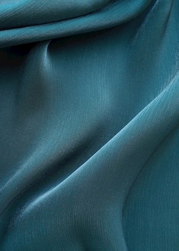 PETROL YEŞİLİ ORKİDE ŞAL - Görsel 3