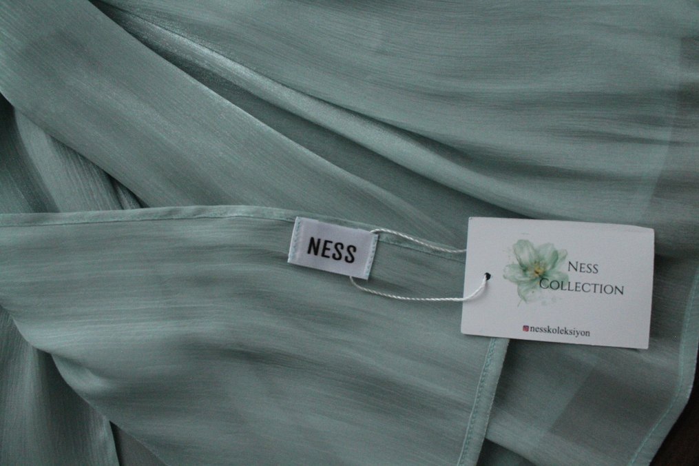 SU YEŞİLİ ORKİDE ŞAL - Görsel 2