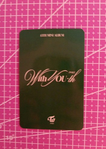  demo sana photocard