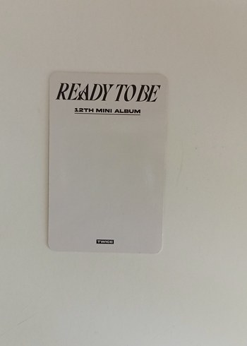  twice photocard