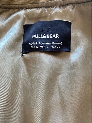 l Beden pull and bear ceket