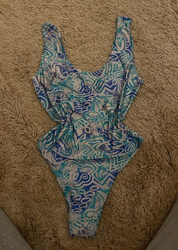 Mavi Desenli Mayo - Görsel 2