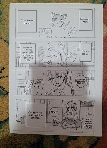 Beden MANGA KADIN VE KEDISI 0 BIRINCI EL YIPRANMAMIS