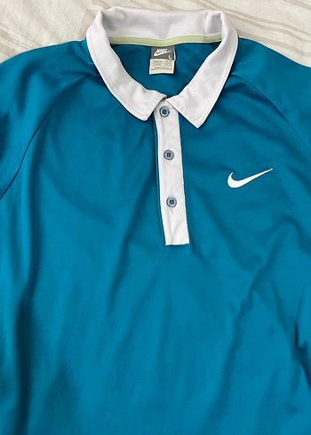 Nike Turkuaz Polo Tisort