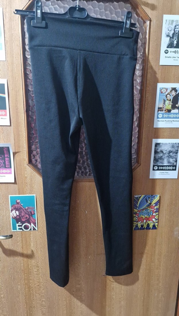 Siyah Kadın Tayt - Görsel 2