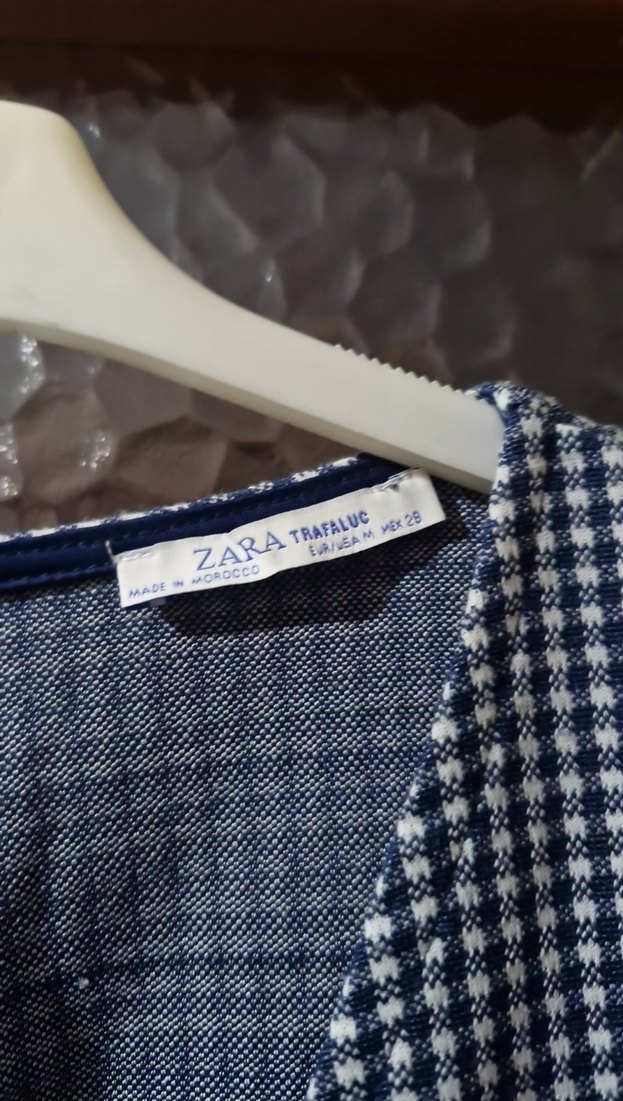 Kadın Gri Kareli Kısa Tulum - Görsel 3