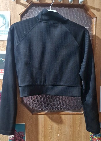 Nike Siyah Fermuarlı Kadın Atletik Ceket - Görsel 2