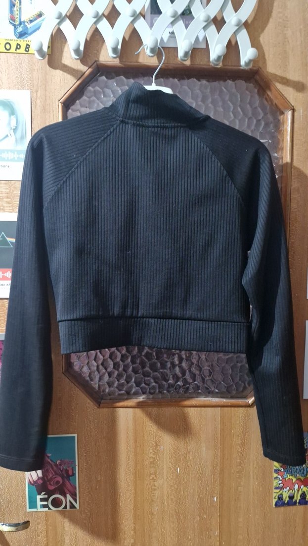 Nike Siyah Fermuarlı Kadın Atletik Ceket - Görsel 2