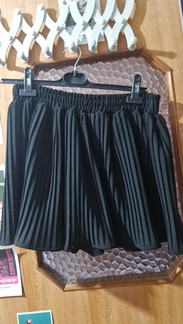 Siyah Pilili Mini Etek - Görsel 2