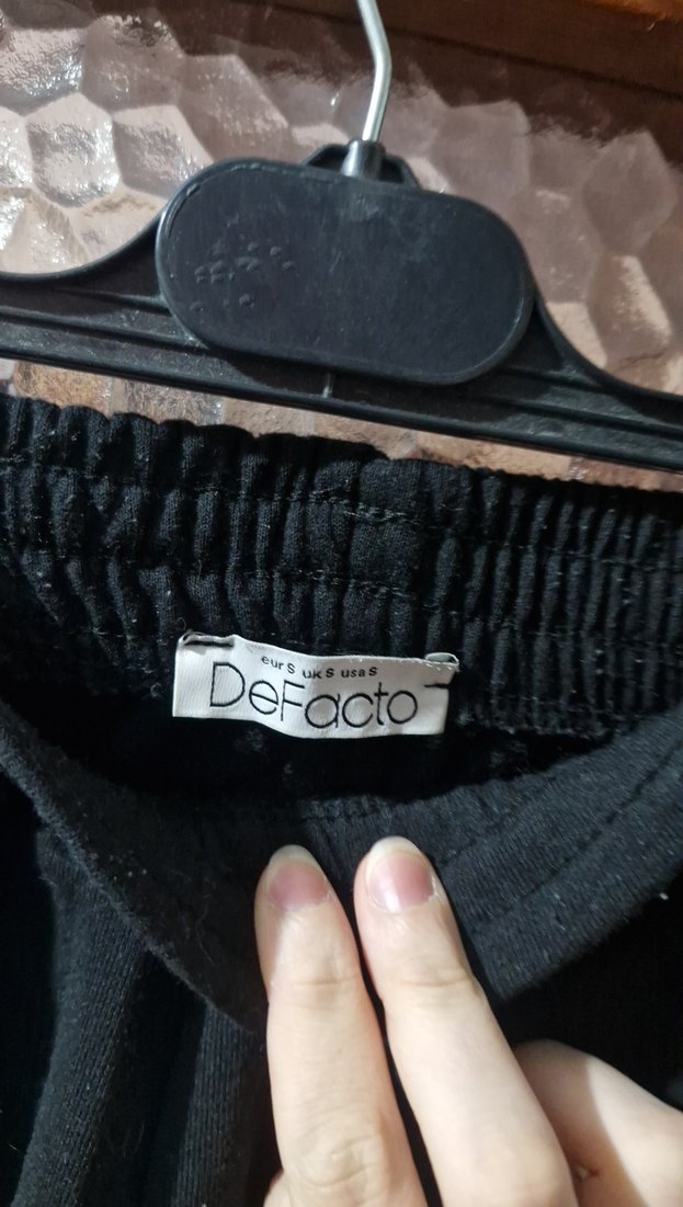 siyah şort - Görsel 3