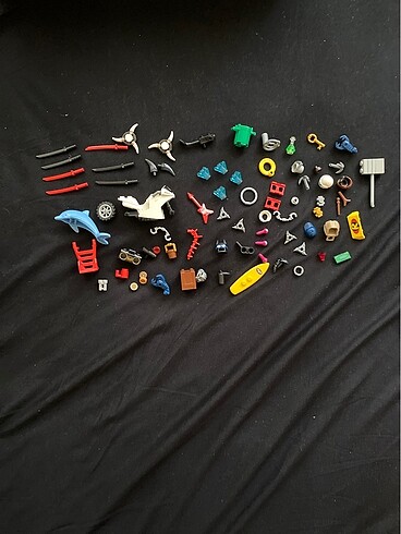 Lego minifigür aksesuarları