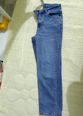 lacivert kot mom jeans