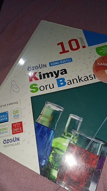 10. Sınıf kimya konu anlatımlı test kitabi