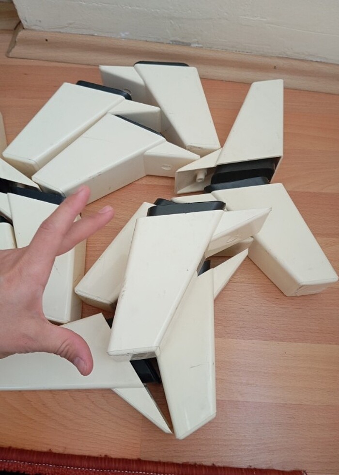 12 adet koltuk ayağı  - Görsel 3