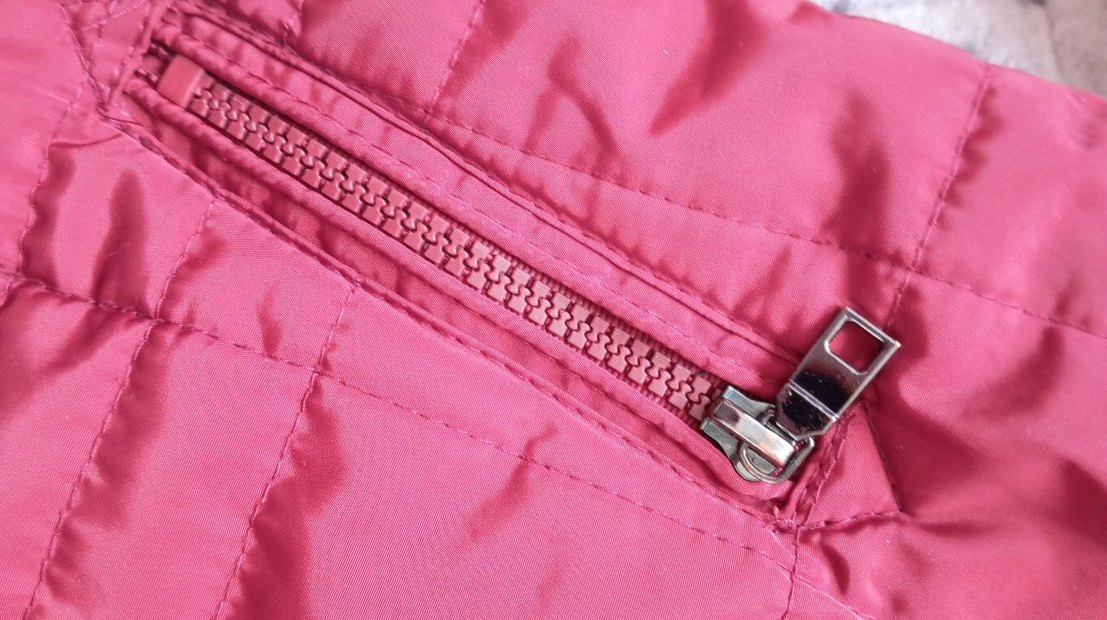 Bordo Fermuarlı Erkek Çocuk Mont - Görsel 5