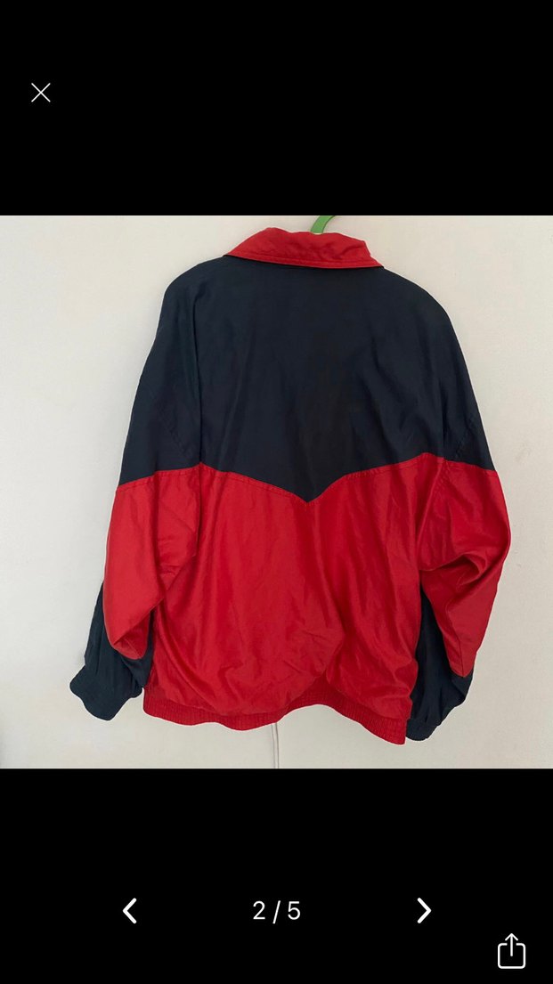 Renkli Erkek Kayak Ceketi Fermuarlı - Görsel 2