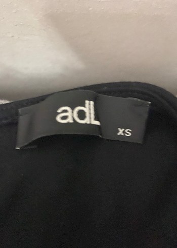 ADL Desenli Yeşil Midi Elbise - Görsel 2