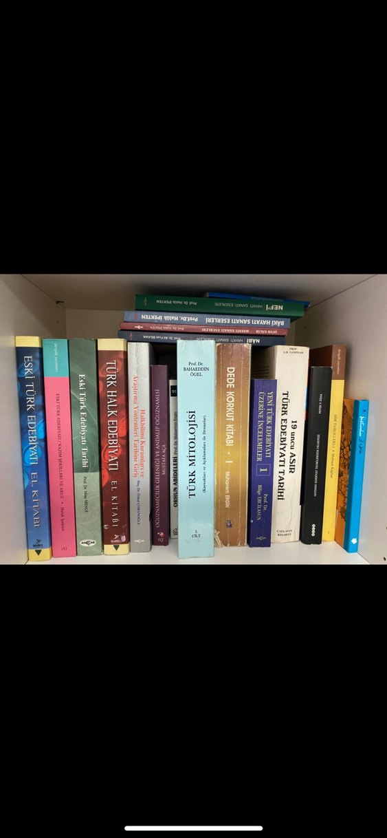Türk dili ve edebiyatı bölümü ders kitapları - Görsel 3