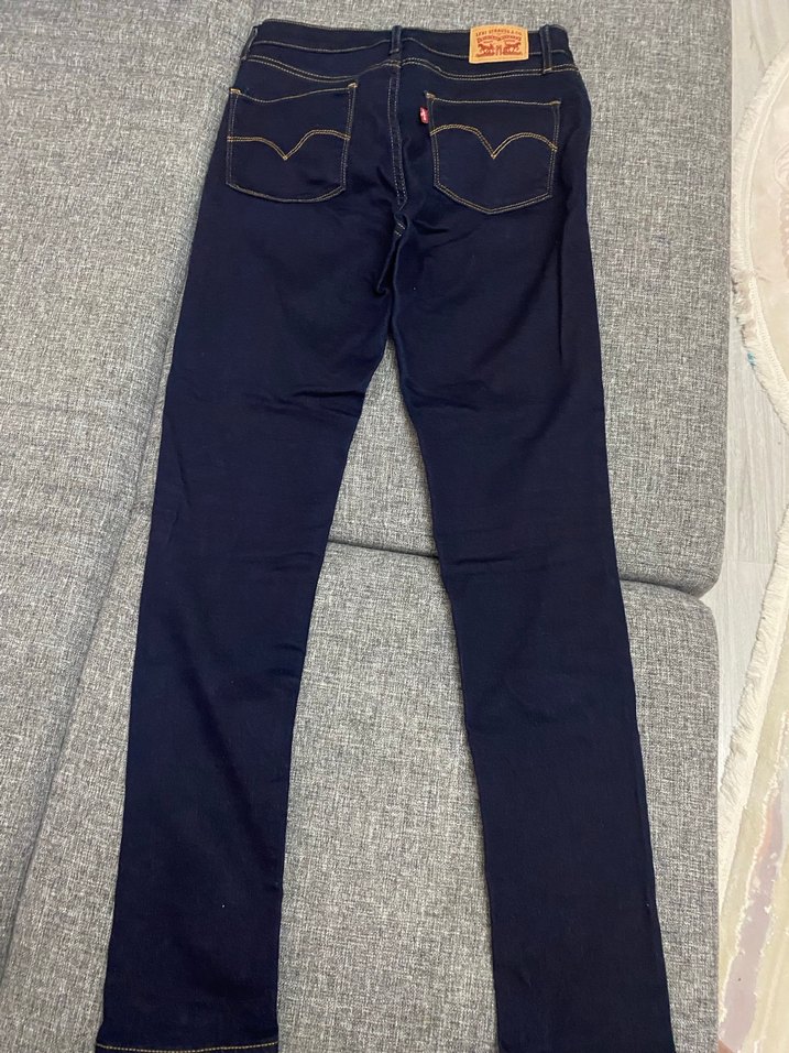 Levis Kadın Lacivert Denim Pantolon - Görsel 3