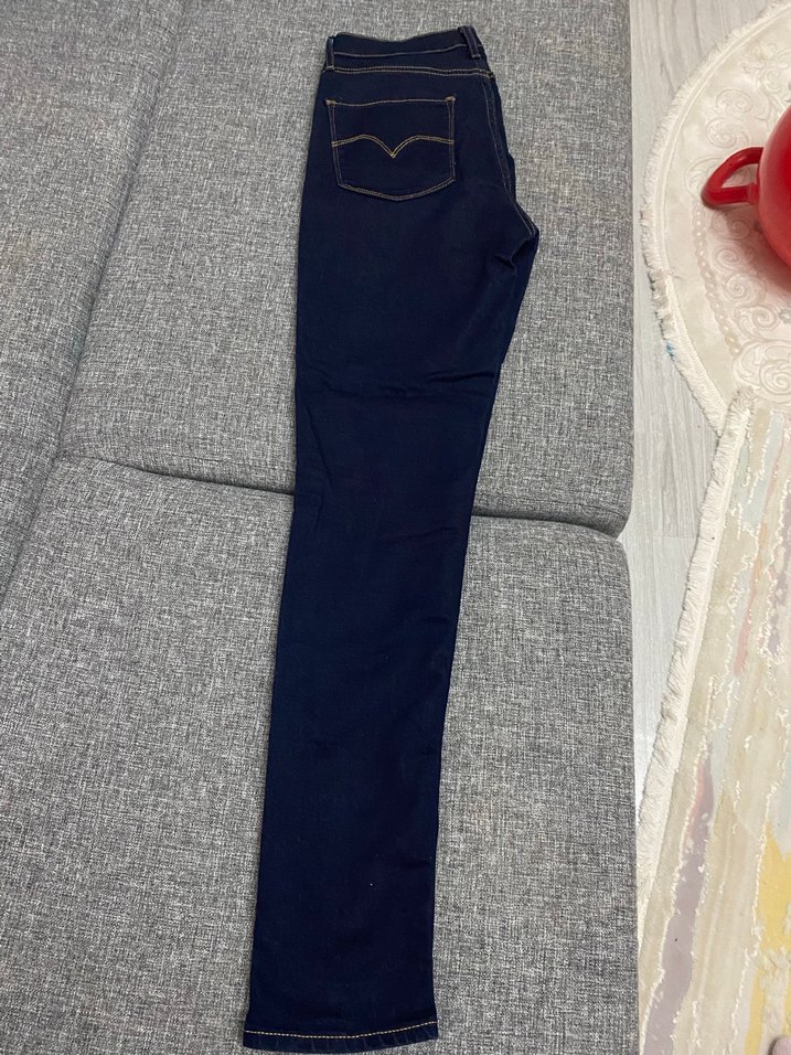 Levis Kadın Lacivert Denim Pantolon - Görsel 4