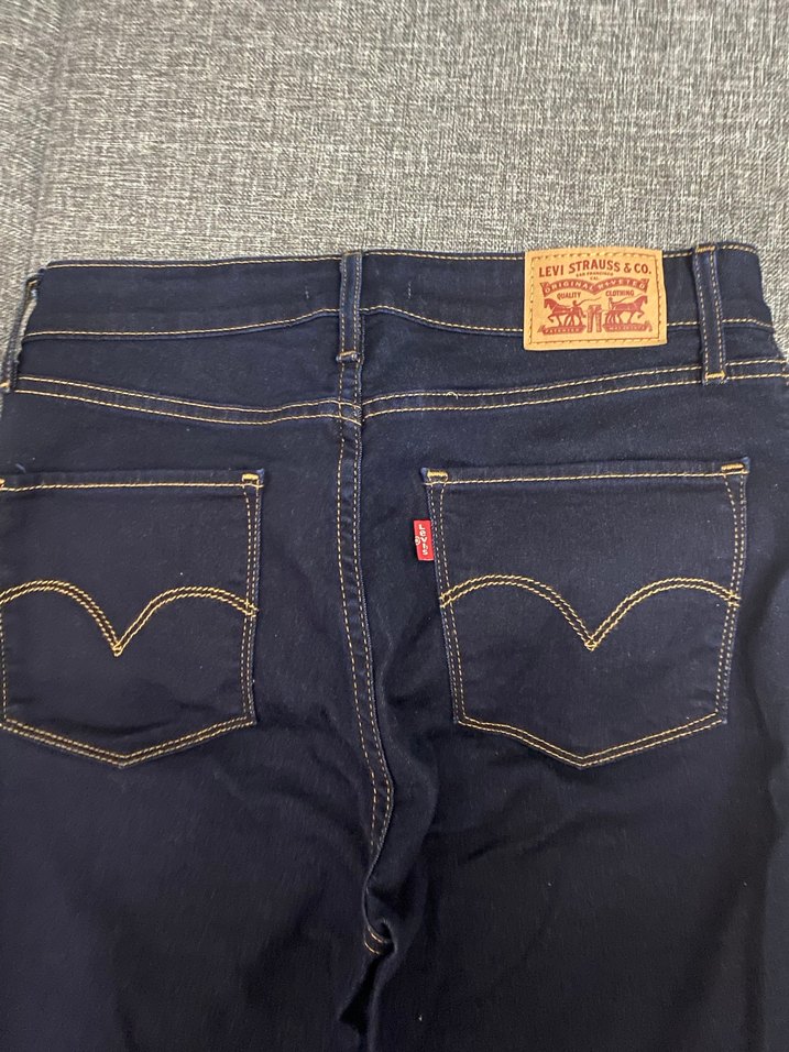 Levis Kadın Lacivert Denim Pantolon - Görsel 2