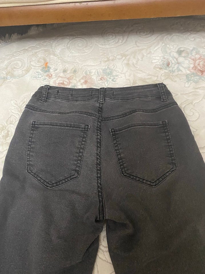 LCW Payetli Nakışlı Kadın Jean - Görsel 5