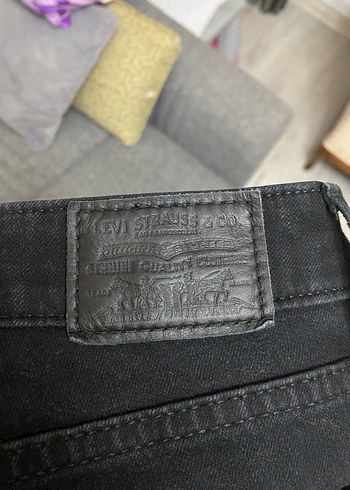 Levis Kadın Siyah Normal Kesim Denim Pantolon - Görsel 5