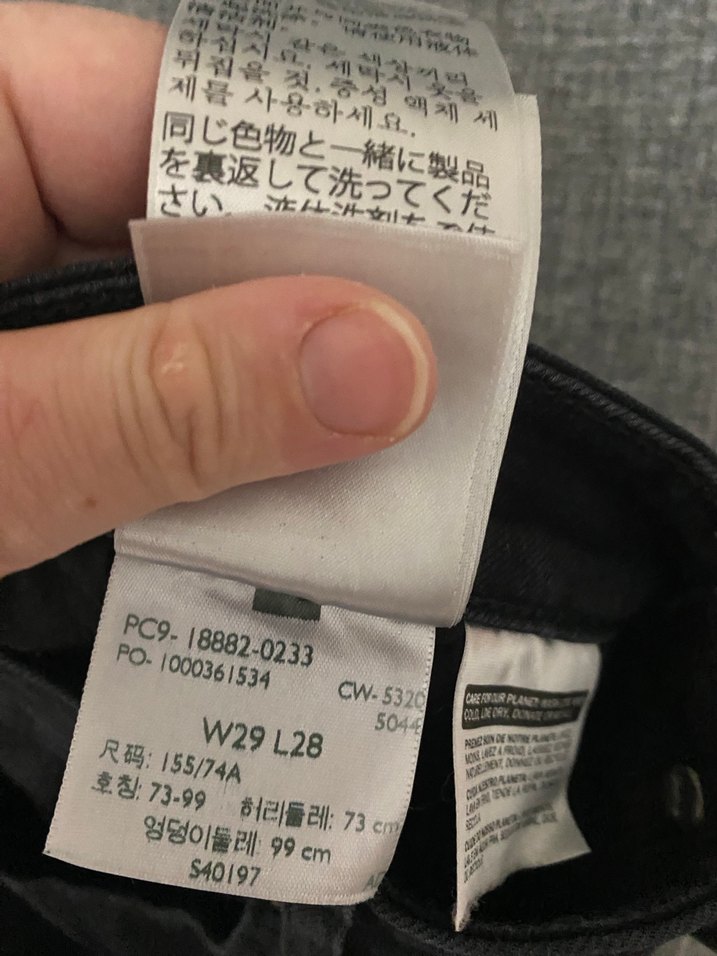 Levis Kadın Siyah Normal Kesim Denim Pantolon - Görsel 4