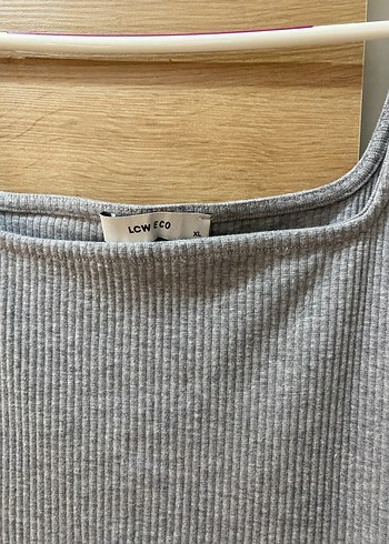 Gri Kolsuz Midi Keten Elbise - Görsel 2