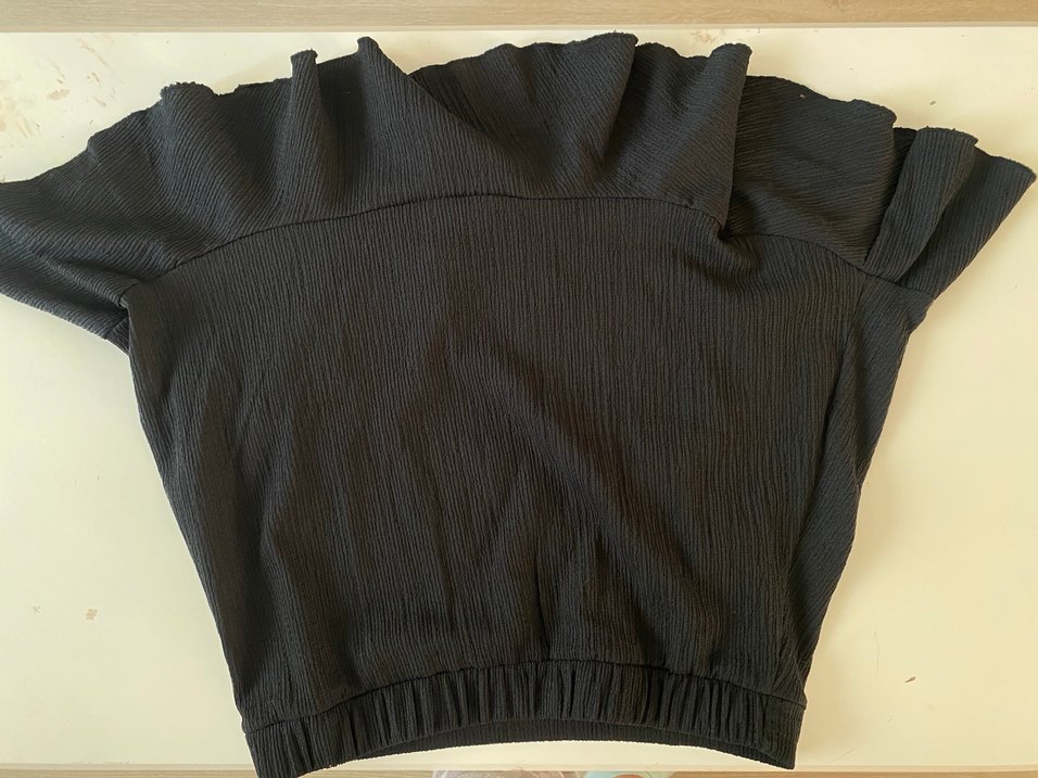 Önü Pilili Siyah Midi Hamile Eteği - Görsel 4