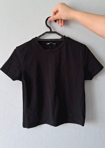 Siyah Kısa Kollu Basic Tshirt