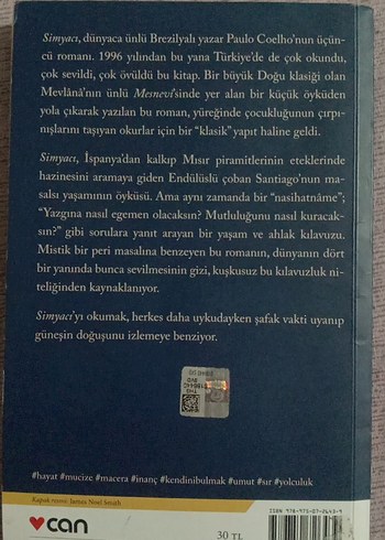  Paulo Coelho - Simyacı Romanı