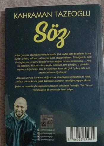  Kahraman Tazeoğlu - Söz Özel Baskı