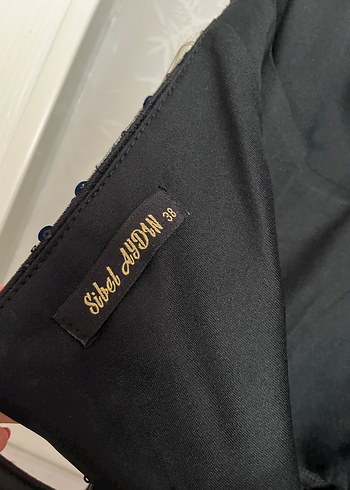 siyah abiye elbise - Görsel 6