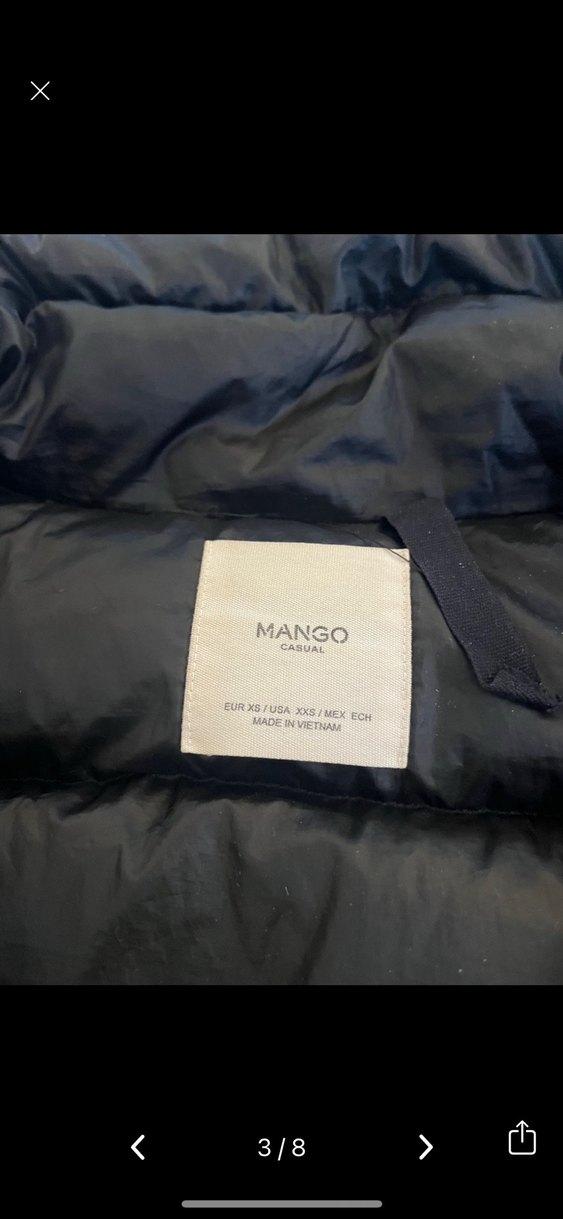 mango şişme mont - Görsel 5