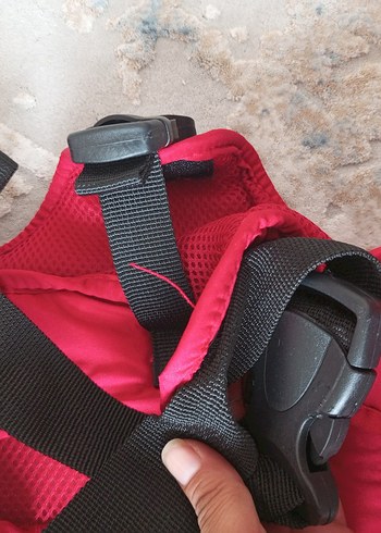 Kırmızı Bebek Taşıyıcı - Görsel 4